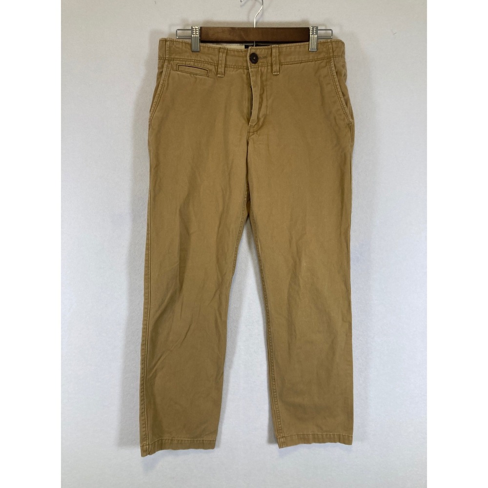 Classic Gorpcore American Eagle Mens 29x32 Tan Relaxed Straight Chino Pants